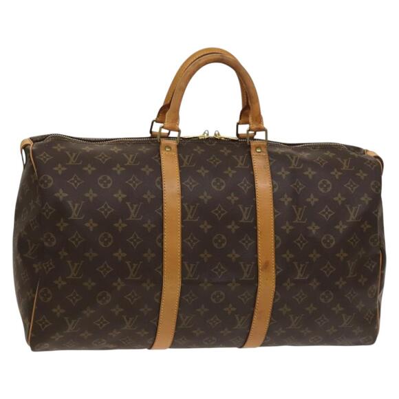 LOUIS VUITTON Monogram Keepall 50 Boston Bag M41426 - Picture 1 of 16